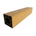 Столб с глубокой текстурой под дерево для системы ограждений ExtraWood Forest, цвет Sandy Oak 3D Bark (Дуб Песочный)